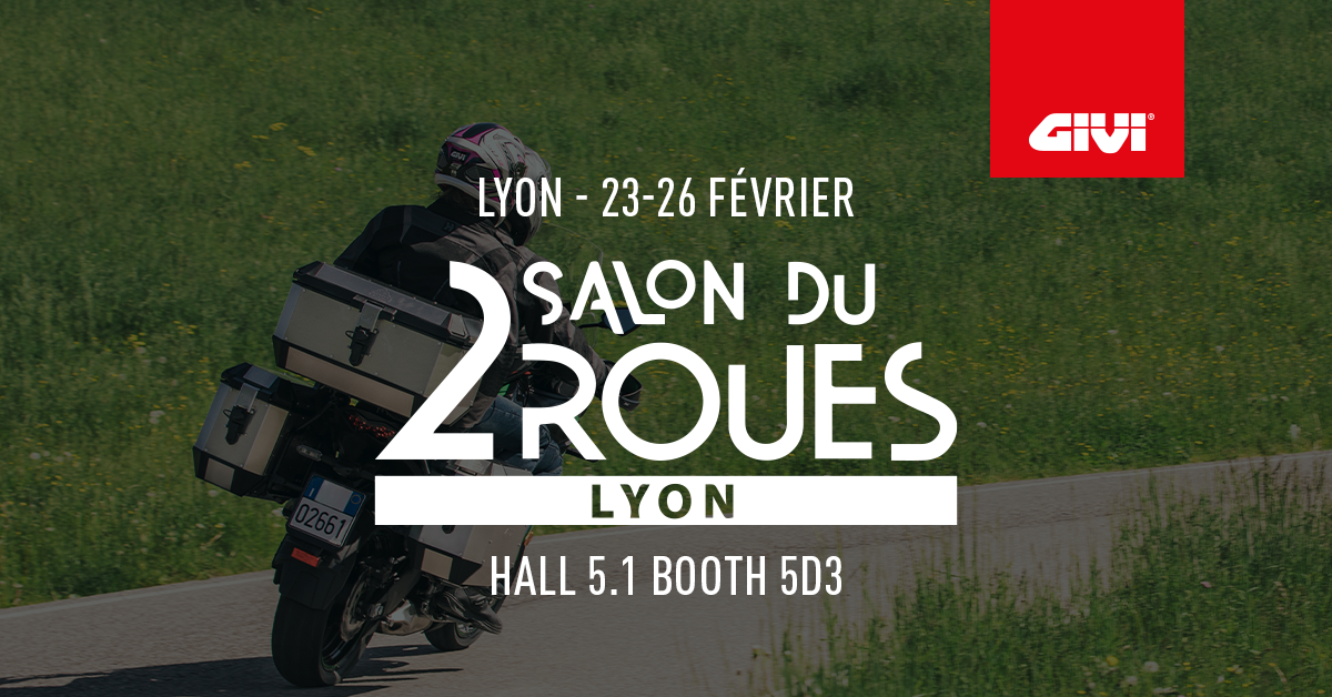 GIVI+at+Salon+du+2+Roues+de+Lyon+2023